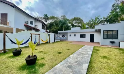 Casa em condomínio para locação em bertioga, condomínio costa do sol, 2 dormitórios, 1 suíte, 3 banheiros, 2 vagas