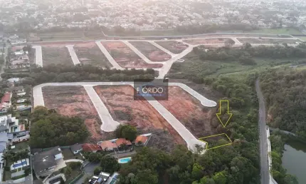 Terreno em condomínio para venda em atibaia, condomínio ecoville