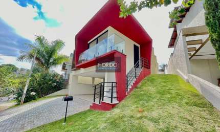 Casa em Condomínio para Locação em Atibaia, Condomínio Terras De Atibaia I, 3 dormitórios, 3 suítes, 3 banheiros, 2 vagas