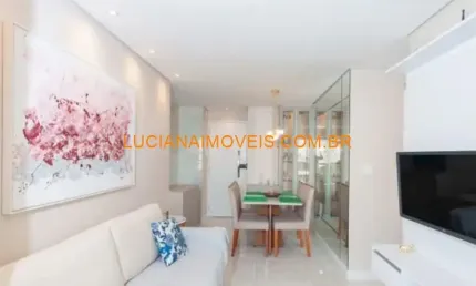 Apartamento de 57 m² semi-mobiliado na vila ipojuca