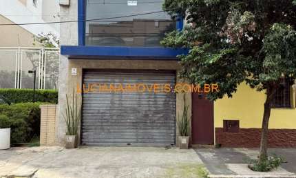 Ponto comercial com 2 salas para alugar na Rua Fábia, Vila Romana, São Paulo