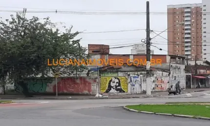 Terreno comercial para alugar na Rua Alberto Santos Dumont, Guilhermina, Praia Grande