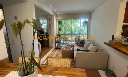 Apartamento de 50 m² semi mobiliado no alto de pinheiros