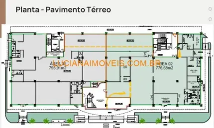 Prédio para alugar na Estrada de Ligação, Residencial Sol Nascente, São Paulo