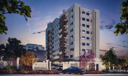 Apartamento com 1 quarto à venda na Avenida Presidente Wenceslau Braz, 1771, Lindóia, Curitiba, 58 m2 por R$ 443.990