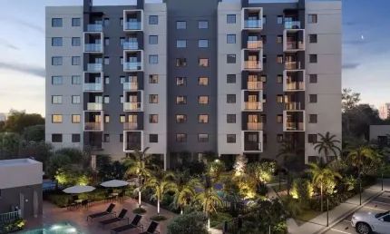 Apartamento com 3 quartos à venda na Rua Nicolau Kresko, 70, Hauer, Curitiba, 54 m2 por R$ 520.464