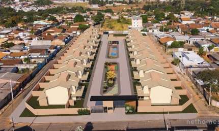 Casa em condomínio fechado com 3 quartos à venda na Rua X 18, 1468, Sítios Santa Luzia, Aparecida de Goiânia, 116 m2 por R$ 640.000