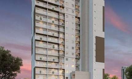 Apartamento com 1 quarto à venda na Alameda dos Tupinas, 135, Saúde, São Paulo, 37 m2 por R$ 374.094