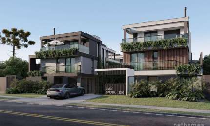 Casa em condomínio fechado com 4 quartos à venda na Rua Eduardo Sprada, 3390, Campo Comprido, Curitiba, 176 m2 por R$ 1.305.051