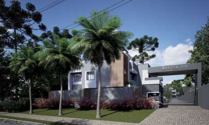 Casa em condomínio fechado com 3 quartos à venda na Rua Nicola Pellanda, 3538, Umbará, Curitiba, 98 m2 por R$ 586.739
