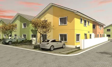 Casa em condomínio fechado com 3 quartos à venda na Luís Bianconi, 750, Jardim Carlos Cooper, Suzano, 83 m2 por R$ 553.000