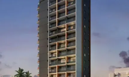 Apartamento com 1 quarto à venda na Rua Francisca Júlia, 201, Santana, São Paulo, 28 m2 por R$ 378.920