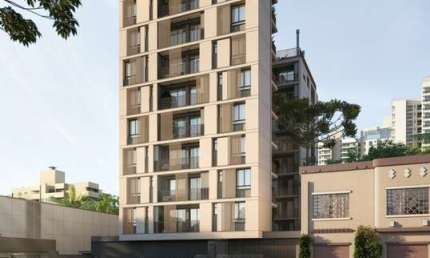Apartamento com 1 quarto à venda na Rua Brigadeiro Franco, 1173, Mercês, Curitiba, 31 m2 por R$ 477.100