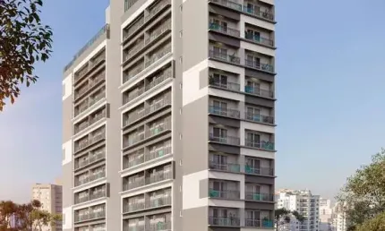 Apartamento com 1 quarto à venda na rua itapiru, 154, mirandópolis, são paulo, 24 m2 por r$ 342.500