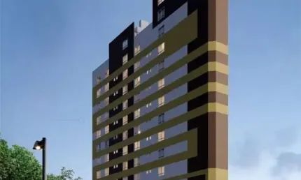Apartamento com 1 quarto à venda na Rua Lourenço Pinto, 267, Centro, Curitiba, 22 m2 por R$ 294.590