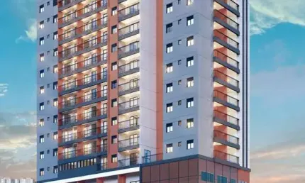 Apartamento com 1 quarto à venda na rua bruna, 390, chácara mafalda, são paulo, 34 m2 por r$ 295.169