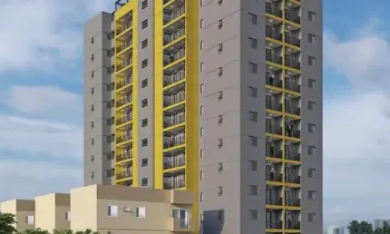 Apartamento com 2 quartos à venda na Rua Luisiana, 531, Taboão, São Bernardo do Campo, 42 m2 por R$ 290.000