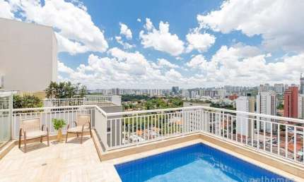 Cobertura com 4 quartos à venda na Rua Alexandre Dumas, 1410, Chácara Santo Antônio, São Paulo, 284 m2 por R$ 3.200.000