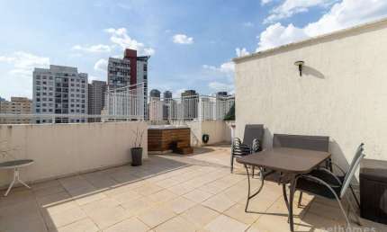 Cobertura com 2 quartos à venda na Rua João Pais, 185, Santo Amaro, São Paulo, 114 m2 por R$ 1.219.000