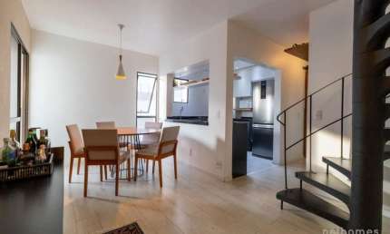 Cobertura com 1 quarto à venda na Avenida Rouxinol, 762, Moema, São Paulo, 81 m2 por R$ 910.000