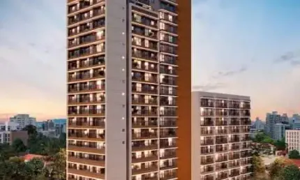 Apartamento com 1 quarto à venda na Rua Gilberto Sabino, 135, Pinheiros, São Paulo, 28 m2 por R$ 511.000