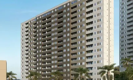 Apartamento com 1 quarto à venda na afonso desidério, 213, parque laguna, taboão da serra, 40 m2 por r$ 300.100