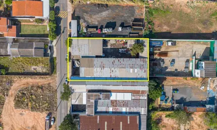 Barracão / Galpão / Depósito à venda na Rua Sérgio Guimarães Fabiano, 337, Cidade Satélite Íris, Campinas, 1250 m2 por R$ 1.250.000