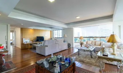 Apartamento com 3 quartos à venda na avenida chibarás, 802, moema, são paulo, 195 m2 por r$ 1.800.000