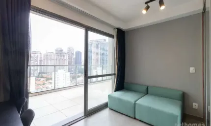 Apartamento com 1 quarto à venda na Rua Álvaro Rodrigues, 295, Vila Cordeiro, São Paulo, 49 m2 por R$ 600.000