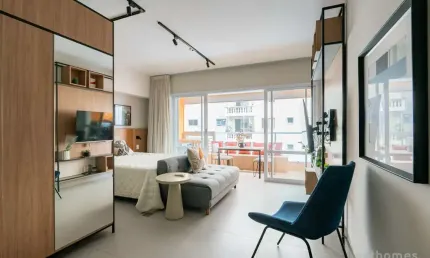 Apartamento com 1 quarto à venda na Rua Vieira de Morais, 1936, Campo Belo, São Paulo, 45 m2 por R$ 675.000