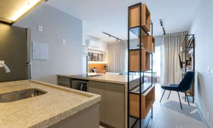 Apartamento com 1 quarto à venda na Rua Vieira de Morais, 1936, Campo Belo, São Paulo, 40 m2 por R$ 600.000