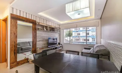 Apartamento com 2 quartos à venda na rua joão abbott, 58, petrópolis, porto alegre, 65 m2 por r$ 559.000