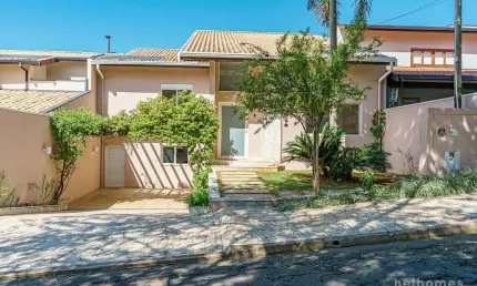 Casa em condomínio fechado com 3 quartos à venda na Rua da Tijuca, 419, Loteamento Caminhos de San Conrado (Sousas), Campinas, 250 m2 por R$ 1.990.000