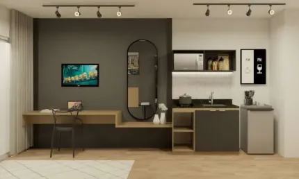 Apartamento com 1 quarto à venda na Rua Laplace, 186, Brooklin Paulista, São Paulo, 24 m2 por R$ 349.000