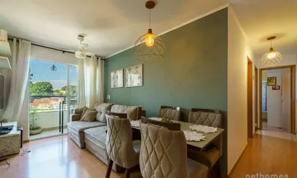 Apartamento com 2 quartos à venda na rua campos do jordão, 449, fundação da casa popular, campinas, 54 m2 por r$ 430.000