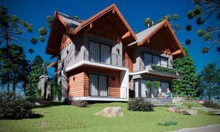 Casa em condomínio fechado com 4 quartos à venda na Vinte e Oito, 1100, Vila Dante, Canela, 380 m2 por R$ 4.499.000