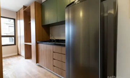 Apartamento com 1 quarto à venda na Avenida Agami, 174, Moema, São Paulo, 20 m2 por R$ 450.000