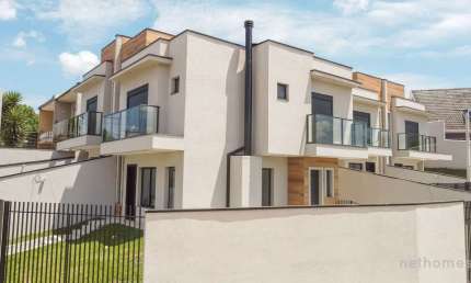 Casa em condomínio fechado com 3 quartos à venda na Rua Juarez Antônio Bittencourt, 20, Atuba, Curitiba, 103 m2 por R$ 680.000