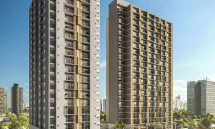 Apartamento com 1 quarto à venda na avenida castelo branco, 3580, setor bueno, goiânia, 38 m2 por r$ 502.917