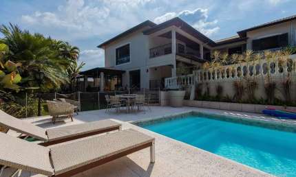 Casa em condomínio fechado com 5 quartos à venda na Estrada da Boiada, 3050, Vista Alegre, Vinhedo, 577 m2 por R$ 3.497.000