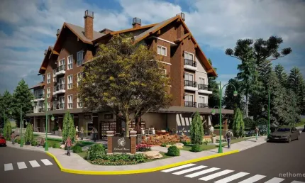 Apartamento com 2 quartos à venda na Rua Emílio Leobet, 1456, Centro, Gramado, 84 m2 por R$ 1.153.000