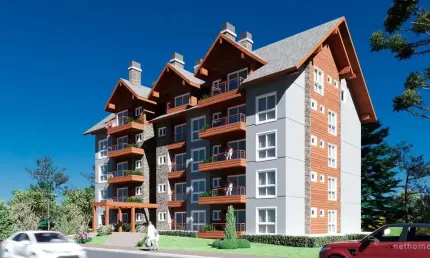 Apartamento à venda na Rua Parobé Linha Nova, nº 650, 650, Centro, Gramado, 51 m2 por R$ 735.625