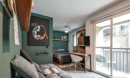 Apartamento com 1 quarto à venda na Rua dos Estudantes, 357, Sé, São Paulo, 27 m2 por R$ 280.000