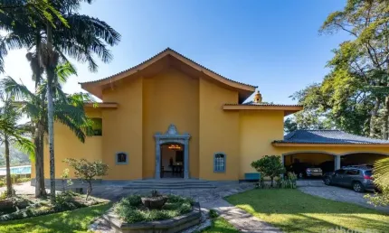 Casa em condomínio fechado com 6 quartos à venda na Calíope, 89, Condomínio Iolanda, Taboão da Serra, 1224 m2 por R$ 7.595.000