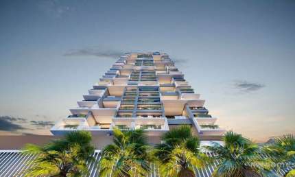 Apartamento com 1 quarto à venda na Avenida Castelo Branco, 2555, Setor Bueno, Goiânia, 53 m2 por R$ 587.488