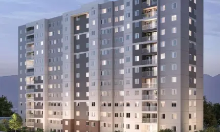 Apartamento com 2 quartos à venda na Rua Projetada Treze, 11, Barra da Tijuca, Rio de Janeiro, 48 m2 por R$ 375.959