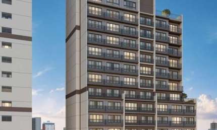 Apartamento com 1 quarto à venda na Rua Coronel Lisboa, 550, Vila Clementino, São Paulo, 28 m2 por R$ 405.270