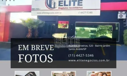 Terreno comercial à venda na Rua Adolfo Bastos, 1195, Vila Bastos, Santo André