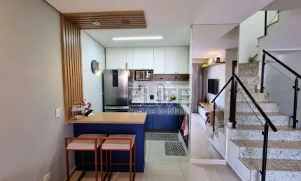 Sobrado à venda, 130 m² por R$ 680.000,00 - Campestre - Santo André/SP