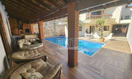 Sobrado alto padrão piscina e aquecimento solar - 4 suítes à venda, 495m² Campestre - Santo André/SP